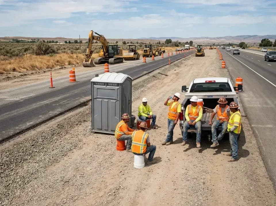 highway-road-construction-crew-007 — frequently asked questions, Porta Potty and Restroom Rentals in Wahiawa, HI